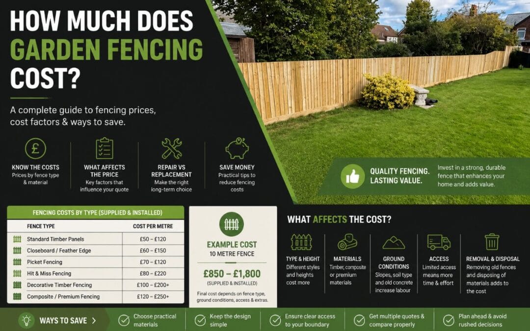 How Much Does Garden Fencing Cost?