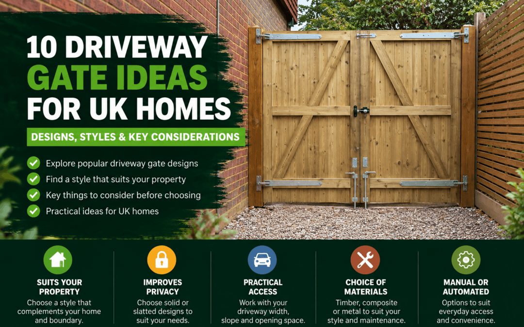 10 Driveway Gate Ideas for UK Homes